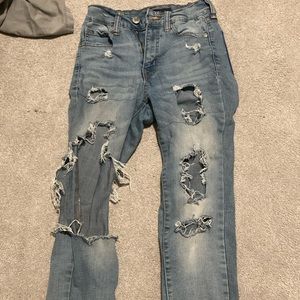 Cotton and polyester